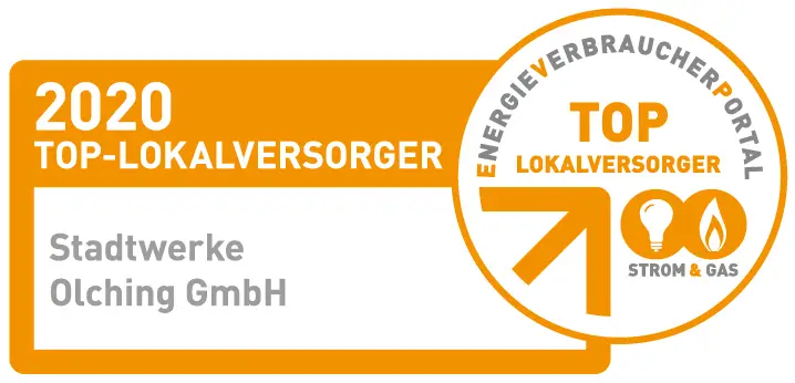 Siegel Top Lokalversorger Strom und Gas