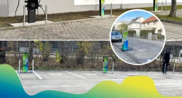 Ladesäulen der Stadtwerke Olching