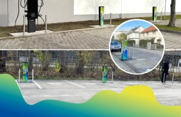 Ladesäulen der Stadtwerke Olching