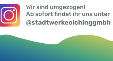 Neuer Instagram-Account der Stadtwerke Olching