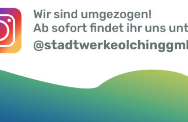 Neuer Instagram-Account der Stadtwerke Olching