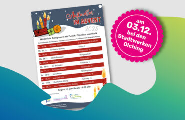 Terminübersicht zur Veranstaltung 