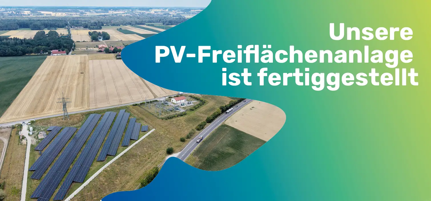 PV-Freiflächenanlage PV-Freiflächenanlage der Stadtwerke Olching