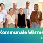 Verantwortliche der Stadt Olching, der Energieagentur KLIMA³ und der Stadtwerke Olching zum Startschuss für die kommunale Wärmeplanung in Olching.