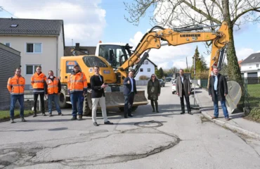 Baubeginn in der Sägmühlstraße