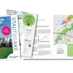 Kundenmagazin der Stadtwerke Olching für 2025 inklusive Vorschaubildern